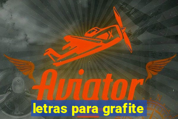 letras para grafite